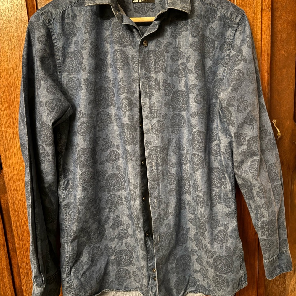 Levi's Floral Denim Shirt